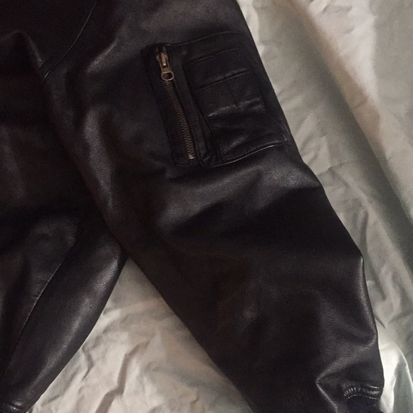 Grammy Commemoration Black Genuine Leather Jacket Size XL - Picture 5 of 6